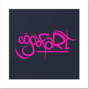 Ego of art only logo Posters and Art